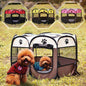 Portable Dog Cat Playpen - Medium_0