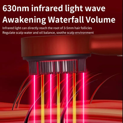 Electric Vibration Massage Comb Portable Hair Follicle Comb