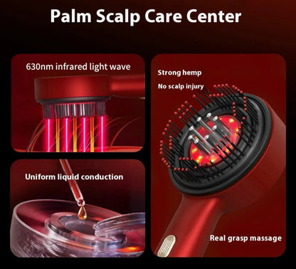 Electric Vibration Massage Comb Portable Hair Follicle Comb