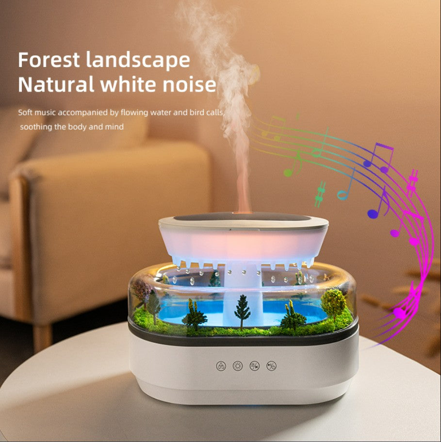 Smart Cool Mist Raindrop Air Humidifier for Garden Landscape