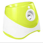 Rechargeable automatic tennis ball launcher for pets