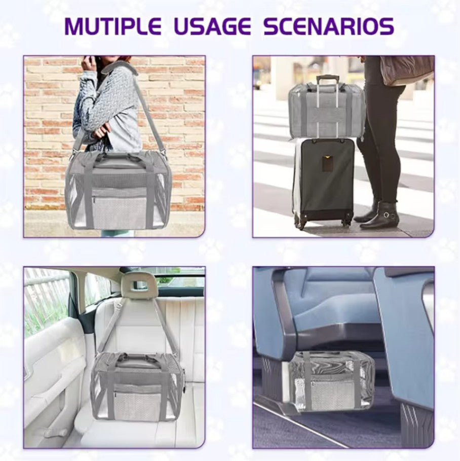 Pet Ventilated Collapsible Portable Mesh